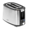 Skrudintuvas Adler AD 3214, 2 griežinėliai, nerūdijantis plienas, 900 W, 7 skrudinimo lygiai, atšildymas/pašildymas/automatinis išsijungimas