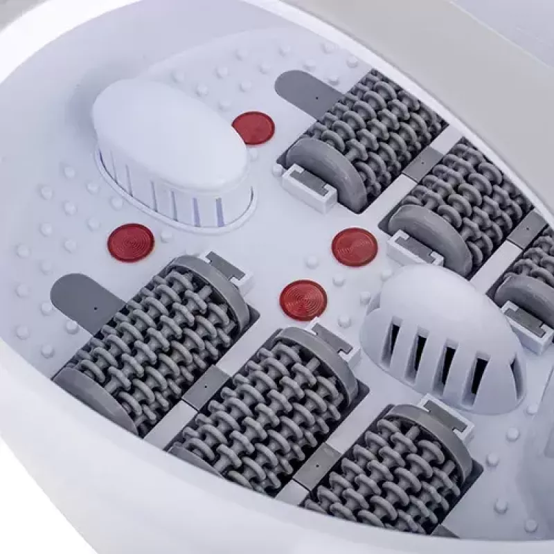 Pėdų vonelė Adler AD 2177 – infraraudonasis pėdų masažuoklis su šildymu, vibracija, burbulais, 450 W, 5,6 l talpa, ergonomiška rankena