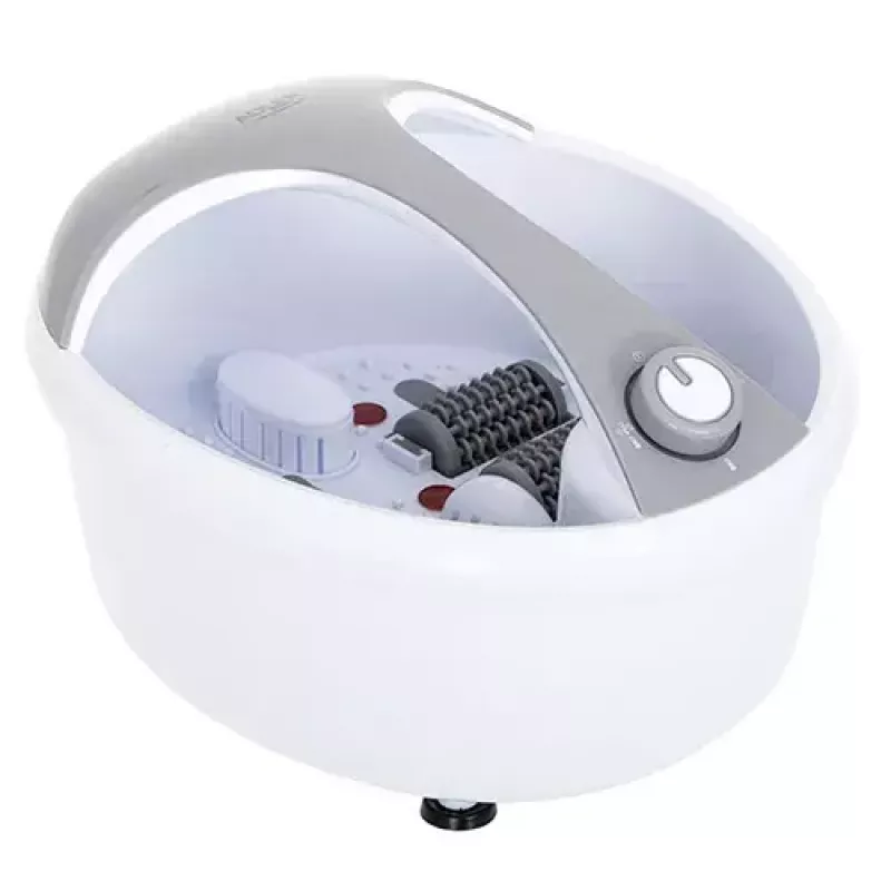 Pėdų vonelė Adler AD 2177 – infraraudonasis pėdų masažuoklis su šildymu, vibracija, burbulais, 450 W, 5,6 l talpa, ergonomiška rankena