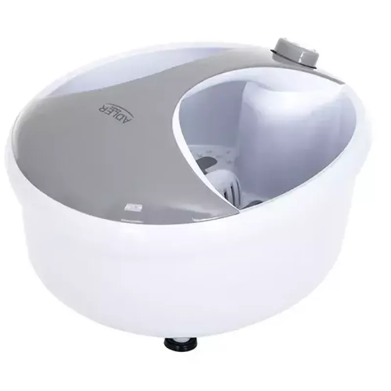 Pėdų vonelė Adler AD 2177 – infraraudonasis pėdų masažuoklis su šildymu, vibracija, burbulais, 450 W, 5,6 l talpa, ergonomiška rankena