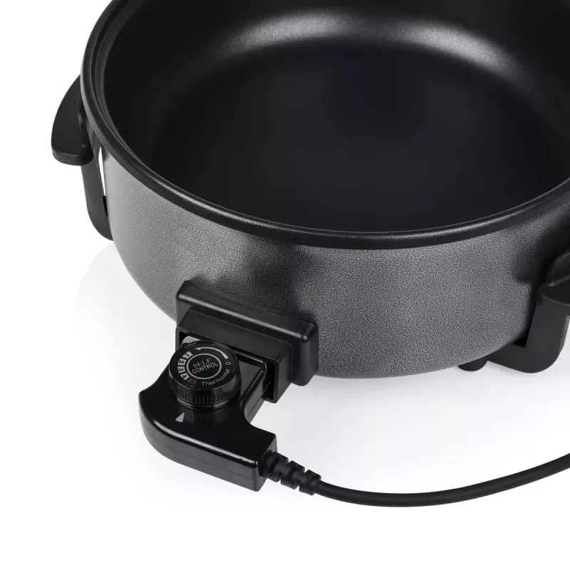 Elektrinė keptuvė Tristar PZ-9135 XL apvali juoda plieninė 1500 W