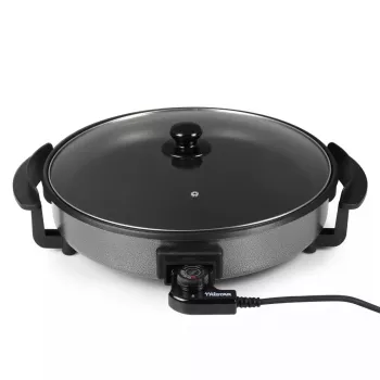 Elektrinė keptuvė Tristar PZ-2964 daugiafunkcė apvali juoda 40 cm