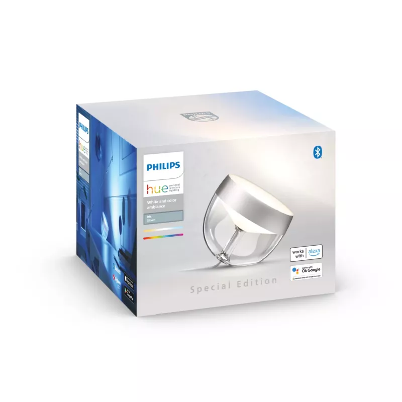 Philips Hue White and colour ambience Iris sidabrinė speciali versija