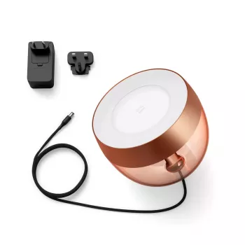Philips Hue Iris vario specialus leidimas – išmanus stalinis šviestuvas su 1 lempute, Bluetooth ir Zigbee, 100–240V, 2 m laidas