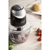 Elektrinis smulkintuvas Adler AD 4082, 1,2 l stiklinis dubuo, 300 W, 2 greičiai, pulsas, nerūdijančio plieno peiliai