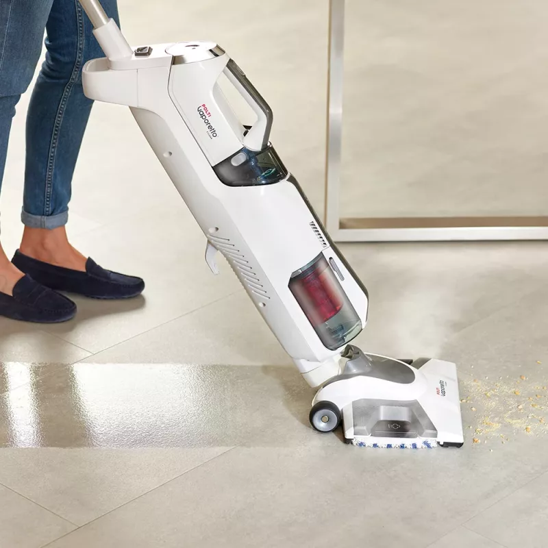 Vertikalus garinis dulkių siurblys Polti Vaporetto 3 Clean 1800 W be maišelio Baltas
