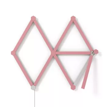 Nanoleaf Skins NL59-0001PM-9PK matinė rožinė 259.3 mm 9 vnt.