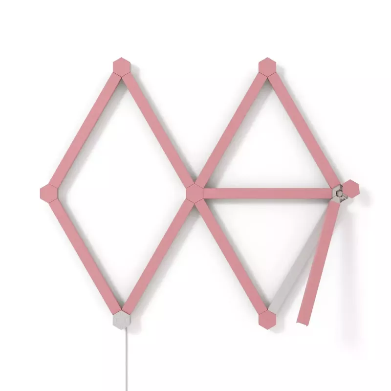 Nanoleaf Skins NL59-0001PM-9PK matinė rožinė 259.3 mm 9 vnt.