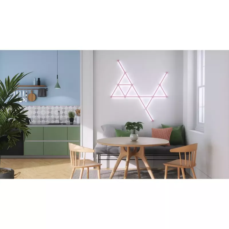 Nanoleaf Skins NL59-0001PM-9PK matinė rožinė 259.3 mm 9 vnt.