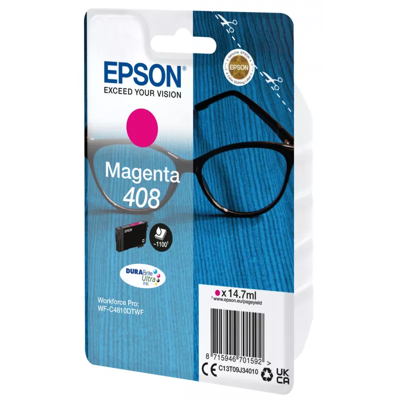 Epson C13T09J34010 originali kasetė, 1 vnt., standartinė talpa, rausvai raudona (magenta)