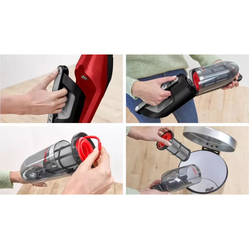 Bosch Serie 4 BBH3ZOO28 belaidis šluotinis dulkių siurblys – 25,2 V, 0,4 L talpa, nuimamas rankinis