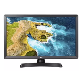 LG HD 24TQ510S-PZ televizorius 59,9 cm (23,6 colio) Smart TV Wi-Fi juodas, pilkas 250 cd/m²