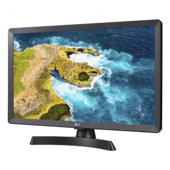 LG HD 24TQ510S-PZ televizorius 59,9 cm (23,6 colio) Smart TV Wi-Fi juodas, pilkas 250 cd/m²