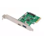 DIGITUS DS-30225 PCIe kortelė su USB Type-C ir USB-A prievadais iki 10 Gb/s
