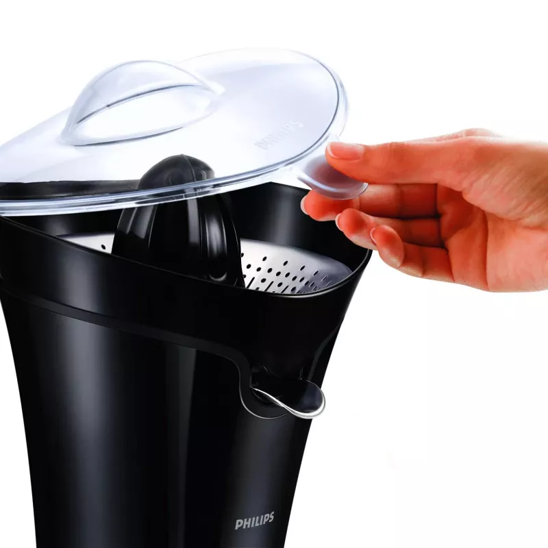 Citrinų spaudimas Philips Avance Collection HR2752/90, citrusų spaudėjas, 85 W, juoda, nuo lašėjimo apsauga, laido laikymas