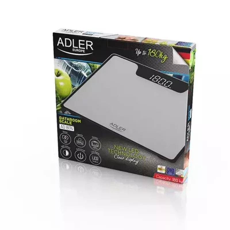 Adler AD 8174s elektroninės asmeninės svarstyklės