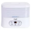 Maisto džiovintuvas Adler AD 6658, 5 padėklų, LCD laikmatis 70 h, 35–70 °C, 230 W (maks. 550 W), baltas