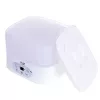 Maisto džiovintuvas Adler AD 6658, 5 padėklų, LCD laikmatis 70 h, 35–70 °C, 230 W (maks. 550 W), baltas