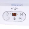 Maisto džiovintuvas Adler AD 6658, 5 padėklų, LCD laikmatis 70 h, 35–70 °C, 230 W (maks. 550 W), baltas
