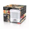 Maisto džiovintuvas Adler AD 6658, 5 padėklų, LCD laikmatis 70 h, 35–70 °C, 230 W (maks. 550 W), baltas