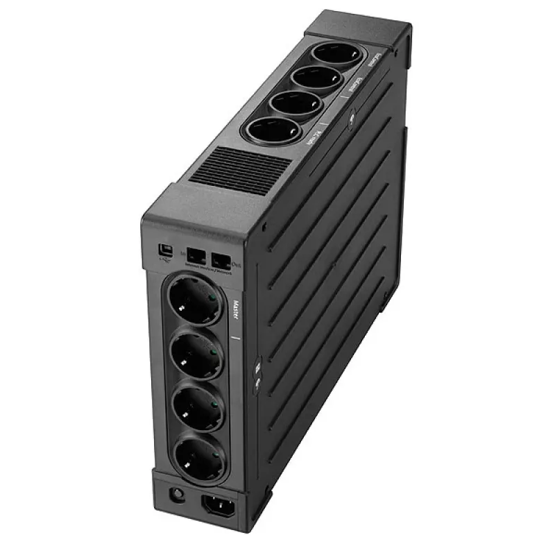 EATON Ellipse PRO 1200 DIN nepertraukiamo maitinimo šaltinis (UPS) 1 fazė, Line-interactive, bokštas, 1200VA/750W, DIN lizdai