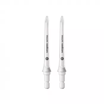 Philips HX3042/00 elektrinio irigatoriaus antgalis – 2 vnt., balti keičiami antgaliai