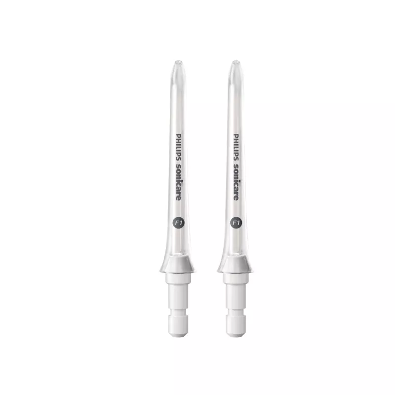 Philips HX3042/00 elektrinio irigatoriaus antgalis – 2 vnt., balti keičiami antgaliai