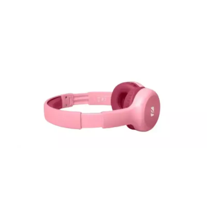 Muse M-215BTP Bluetooth stereo vaikiškos ausinės, apimančios ausis (over-ear), belaidės, Bluetooth 5.0, rausvos
