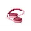 Muse M-215BTP Bluetooth stereo vaikiškos ausinės, apimančios ausis (over-ear), belaidės, Bluetooth 5.0, rausvos