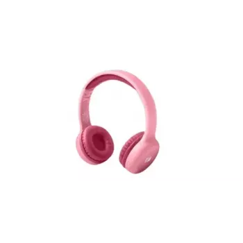 Muse M-215BTP Bluetooth stereo vaikiškos ausinės, apimančios ausis (over-ear), belaidės, Bluetooth 5.0, rausvos