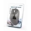 Gembird MUS-6B-02 Optinė LED pelė laidinė USB – 6 mygtukų ratukas juoda