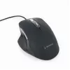 Gembird MUS-6B-02 Optinė LED pelė laidinė USB – 6 mygtukų ratukas juoda