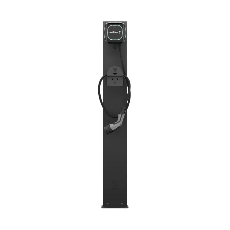 Pjedestalas Wallbox Eiffel Basic Dual Pulsar šeimai, juodas