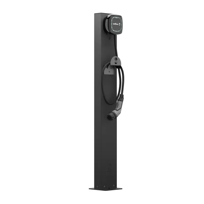 Pjedestalas Wallbox Eiffel Basic Dual Pulsar šeimai, juodas