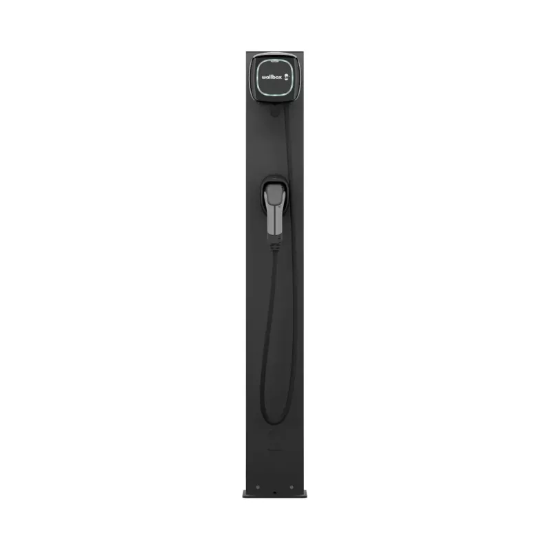 Pjedestalas Wallbox Eiffel Basic Dual Pulsar šeimai, juodas