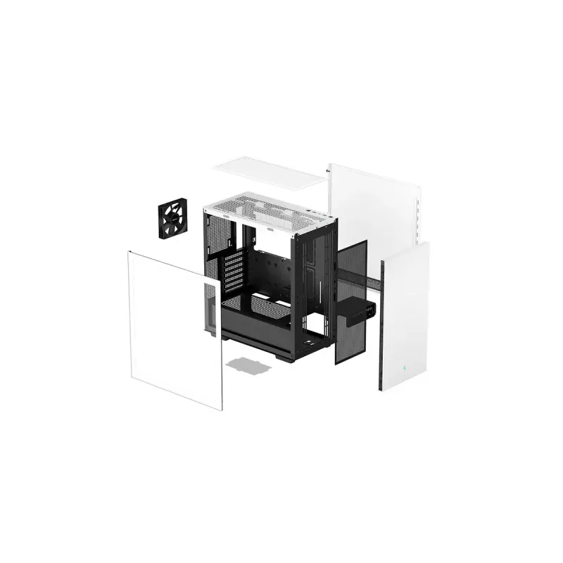 Korpusas DeepCool CH510 Midi bokštas Baltas