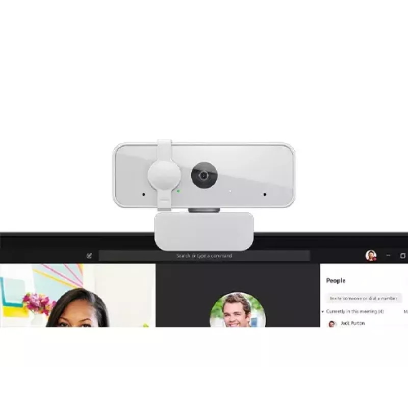 Lenovo GXC1E71383 internetinė kamera 2,8 MP 1920 x 1080 pikselių USB balta