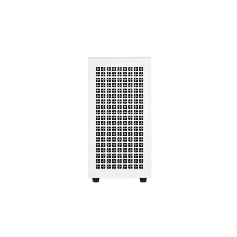 Korpusas DeepCool CH370 WH Mini Tower — Baltas, micro ATX/Mini-ITX, grūdintas stiklas, RGB ventiliatoriai, 2x 3,5 colio vietos, 3x 2,5 colio vietos, GPU iki 320 mm