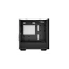 Korpusas DeepCool CH370 WH Mini Tower — Baltas, micro ATX/Mini-ITX, grūdintas stiklas, RGB ventiliatoriai, 2x 3,5 colio vietos, 3x 2,5 colio vietos, GPU iki 320 mm