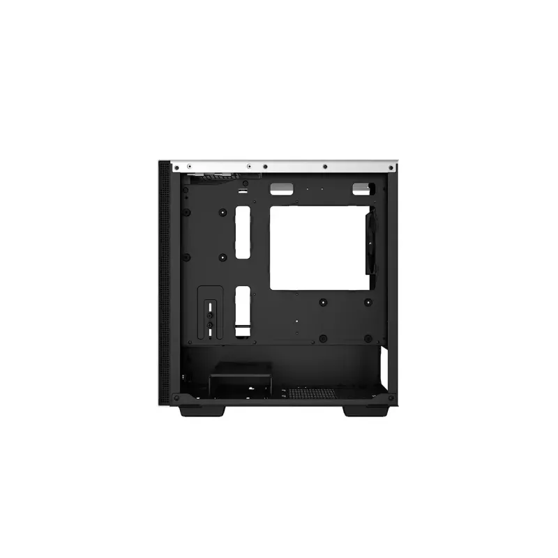 Korpusas DeepCool CH370 WH Mini Tower — Baltas, micro ATX/Mini-ITX, grūdintas stiklas, RGB ventiliatoriai, 2x 3,5 colio vietos, 3x 2,5 colio vietos, GPU iki 320 mm