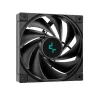 Oro aušintuvas DeepCool AK620 ZERO DARK 12 cm Juoda, 6 šilumos vamzdelių, 2x120 mm PWM ventiliatoriai, TDP 260 W, Aukštis 160 mm