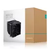 Oro aušintuvas DeepCool AK620 ZERO DARK 12 cm Juoda, 6 šilumos vamzdelių, 2x120 mm PWM ventiliatoriai, TDP 260 W, Aukštis 160 mm