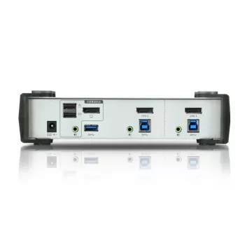 ATEN CS1912 2 prievadų USB 3.1 Gen 1 DisplayPort 1.1 KVMP™ jungiklis su garsiakalbiu (KVM kabeliai įtraukti)