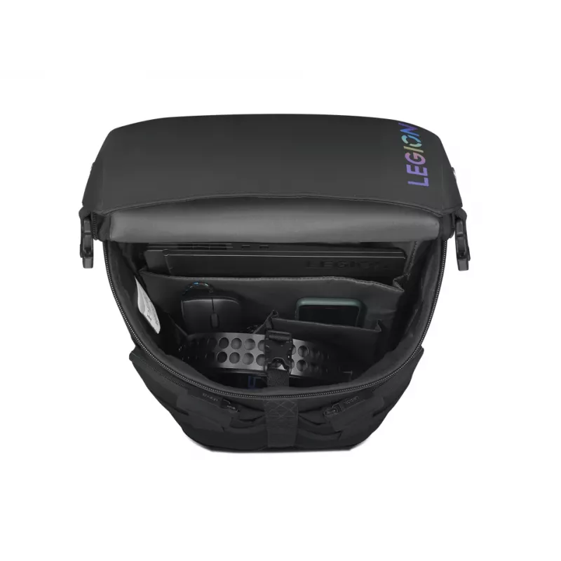Kelioninė kuprinė Lenovo Legion Active GX41C86982 – poliesteris, juoda, tinka iki 17 colių (310×190×460 mm)