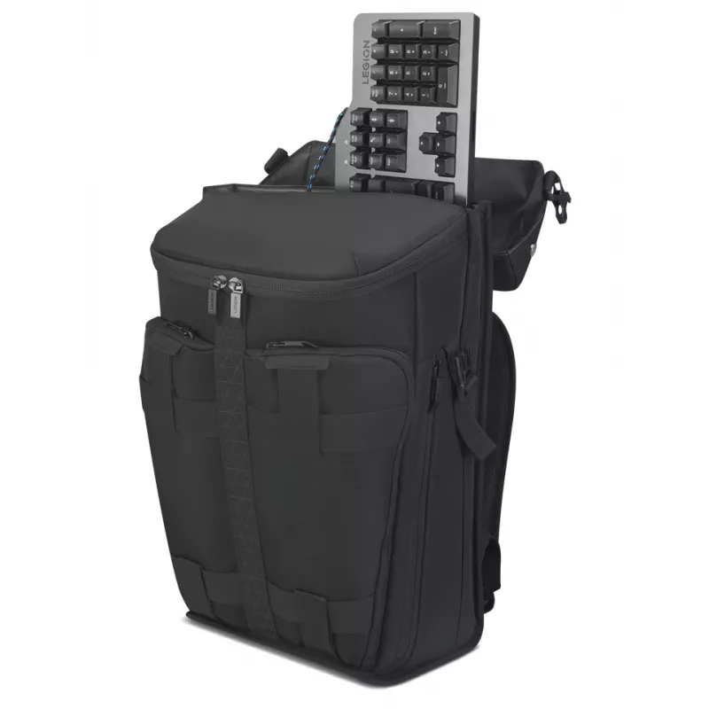 Kelioninė kuprinė Lenovo Legion Active GX41C86982 – poliesteris, juoda, tinka iki 17 colių (310×190×460 mm)