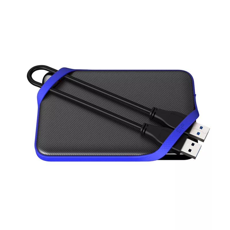 SILICON POWER Nešiojamas HDD USB 3.2 Gen1 Armor - A62 Game Drive 1TB - Juoda