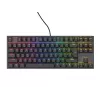 GENESIS Thor 303 TKL klaviatūra žaidimams USB QWERTY juoda RGB LED
