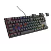 GENESIS Thor 303 TKL klaviatūra žaidimams USB QWERTY juoda RGB LED
