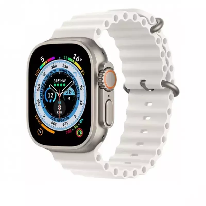 Apple MQEA3ZM/A Baltas fluoroelastomerinis dirželio prailginimas 50 mm