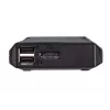 ATEN US3312 2 prievadų USB-C 4K DisplayPort KVM jungiklis su nuotoliniu prievadų parinkikliu